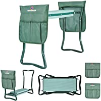 Taburete Arrodillado para Jardinería-2 En 1 Taburete para Jardineria Plegable Banco de Rodillas Asientocon Bolsa de…